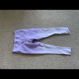 Soul cycle NUX high rise light purple ombré compression leggings